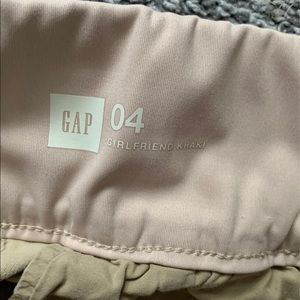 GAP maternity khaki pants